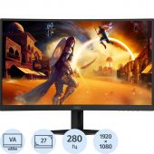 Монитор AOC (C27G4ZXE)27/FHD/VA/280Hz/300cd/0.3ms/HDMI/DP