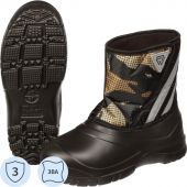 Сапоги мужские демисезонные Плутон цв. черный-камуфляж ЭВА р.41-42