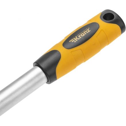 Ключ телеск. трещ. 1/2, 330-460мм, CrV, двухкомп рукоятка KRANZ KR-12-8411