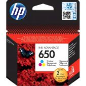 Картридж струйный HP 650 CZ102AE цветной оригинальный
