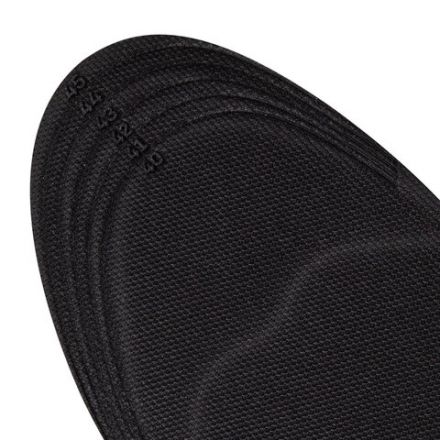 Стельки для обуви с ЭФФЕКТОМ ПАМЯТИ, материал MEMORY FOAM, размер RU 39-44 / EU 40-45, с линиями выреза, SHEGRA (ШЕГРА), 700745