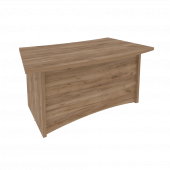 First Стол руководителя криволинейный KSR-1 Дуб табак 1600*920*765 First Стол руководителя криволинейный KSR-1 Дуб табак 1600*920*765