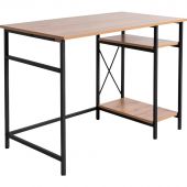 Стол компьютерный TI_Комус Онега 5/600Х1100 чер/ЛДСП дуб вотан