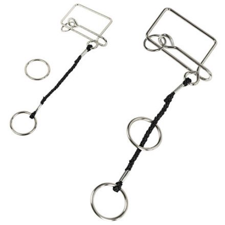 Головоломки металлические большие ЗОЛОТАЯ СКАЗКА, набор 6 штук, HIGH level, 664927