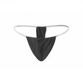 Трусы бикини женские, черные, спанбонд шт/слож 25шт/уп 603-122 Трусы бикини женские, черные, спанбонд шт/слож 25шт/уп 603-122