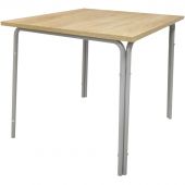 Стол обеденный АС 800x800 22мм д.мадуро, RAl7004