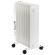 Обогреватель масляный SONNEN DFS-9E, 9 секций, 2000 Вт, 3 режима, механическое управление, белый, 457780