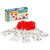Настольная игра Лото русское с пласт. Бочонками, 52154