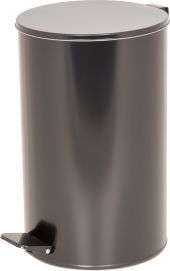 Урна с педалью черный 20 литров