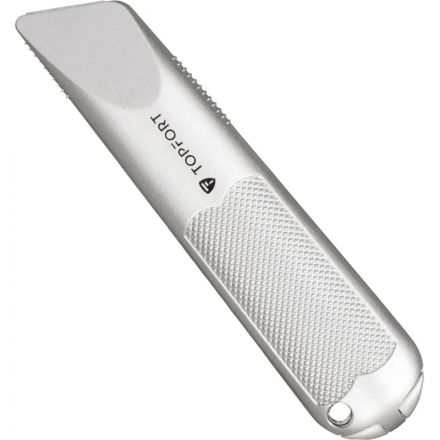 Нож утилитарный TOPFORT 19 мм оцинкованный