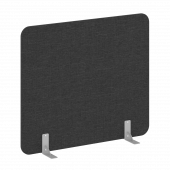 R-line soft Перегородки на металлических опорах на фетровых подпятниках AP.F-140-120 Romeo 12/Серый металл 1400*18*1200