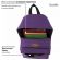 Рюкзак BRAUBERG СИТИ-ФОРМАТ один тон, универсальный, фиолетовый, 41х32х14 см, 225376