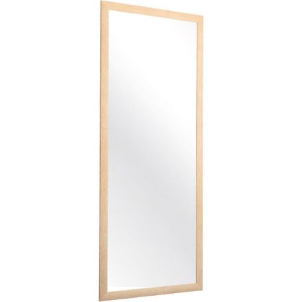 Зеркало МГЛ_настенное Комус Мебель НБ69 (600x1400) багет ПЛС бежевый
