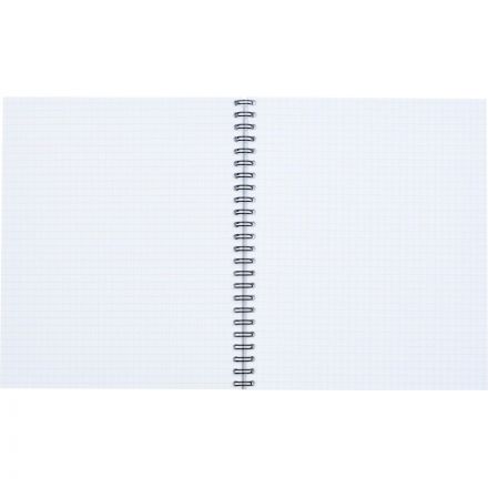 Бизнес-тетрадь А5,96л,кл,греб,ламин.обл. Attache Selection Fluid Фиолетовый