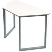 Стол ученический МЕТ_ Трапеция на пр. трубе 1200х600х760 белый/серый Стол ученический МЕТ_ Трапеция на пр. трубе 1200х600х760 белый/серый