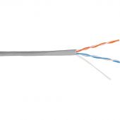 Кабель TWT TWT-5EUTP2-GY 2 пары, Кат.5e, PVC, 305 метров, серый