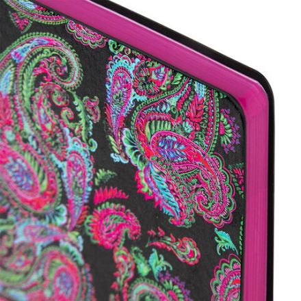 Ежедневник недатированный А5 (138х213 мм), BRAUBERG VISTA, под кожу, гибкий, 136 л., "Paistley", 112039 Ежедневник недатированный А5 (138х213 мм), BRAUBERG VISTA, под кожу, гибкий, 136 л., "Paistley", 112039