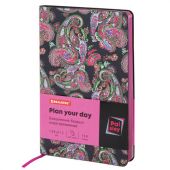 Ежедневник недатированный А5 (138х213 мм), BRAUBERG VISTA, под кожу, гибкий, 136 л., "Paistley", 112039 Ежедневник недатированный А5 (138х213 мм), BRAUBERG VISTA, под кожу, гибкий, 136 л., "Paistley", 112039