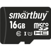 Карта памяти SmartBuy microSDHC 16Gb UHS-I Cl10 +ад, SB16GBSDCL10-01 Карта памяти SmartBuy microSDHC 16Gb UHS-I Cl10 +ад, SB16GBSDCL10-01