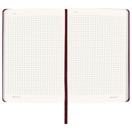 Блокнот А5 (130х210 мм), BRAUBERG ULTRA, балакрон, 80 г/м2, 96 л., клетка, бордовый, 113037 Блокнот А5 (130х210 мм), BRAUBERG ULTRA, балакрон, 80 г/м2, 96 л., клетка, бордовый, 113037