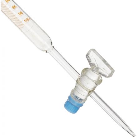 Бюретка 1-1-2-100-0,2 с краном,  ГОСТ 29251-91 Apexlab