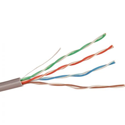 Кабель ExeGate UTP4-C5e-CU-S26-IN-PVC-GY-305 UTP