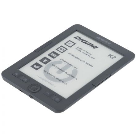 Книга электронная E-book Digma K2 d.gry