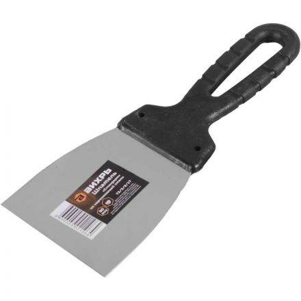 Шпатель ВИХРЬ нержавейка, пластик 80мм73/3/2/17