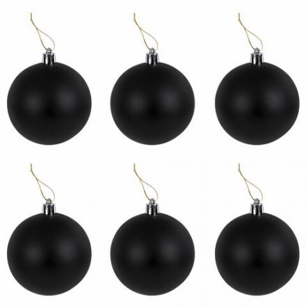 Шары ёлочные 24 шт., 5 см, "Eden Colors", пластик, цвет: золотистый/черный, ЗОЛОТАЯ СКАЗКА, 591979