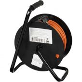 Удлинитель Topfort ПВС 3х2,5кв.мм, 50м на пласт.катушке, 4 роз. с/з, IP44