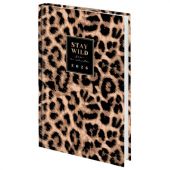 Ежедневник датированный 2026 145х215 мм, А5, STAFF, ламинированная обложка, "Leopard", 117328