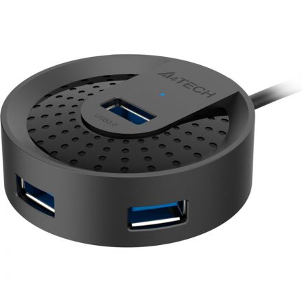 Разветвитель USB 3.0 A4Tech HUB-30C 4порт. черный