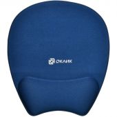 Коврик для мыши Oklick OK-RG0580-BL Мини темно-синий 250x220x24мм