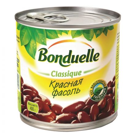 Фасоль Консервация Бондюэль красная, 400г Фасоль Консервация Бондюэль красная, 400г
