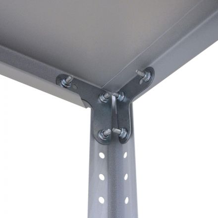 Стеллаж металлический ST_2000х1000х400 мм (4 полки/150 кг) Стеллаж металлический ST_2000х1000х400 мм (4 полки/150 кг)