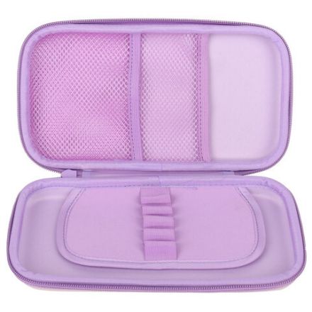 Пенал BRAUBERG SHINY, 1 отделение, 1 откидная планка, EVA, 22х13х4 см, "Cheerful", 271554