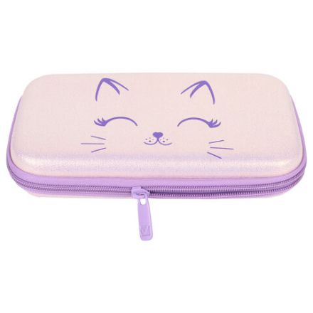 Пенал BRAUBERG SHINY, 1 отделение, 1 откидная планка, EVA, 22х13х4 см, "Cheerful", 271554