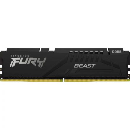 Модуль памяти Kingston DDR5 DIMM FURY Beast Black 8GB 5600Мгц(KF556C40BB-8)