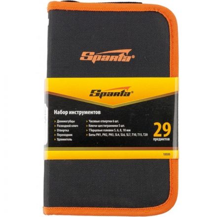 Набор инструмента слесарно-монтажный Sparta 25 предметов (13534)