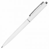 Ручка шариковая автоматическая BRAUBERG X17 WHITE, СИНЯЯ, корпус белый, стандартный узел 0,7 мм, линия письма 0,5 мм, 144156