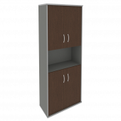 Riva Шкаф высокий широкий А.СТ-1.5 Венге металлик 770*365*1980