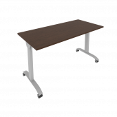 Mobile System Стол складной мобильный СМ-5 Венге/Тёмно-серый металл 1400*650*757 Mobile System Стол складной мобильный СМ-5 Венге/Тёмно-серый металл 1400*650*757