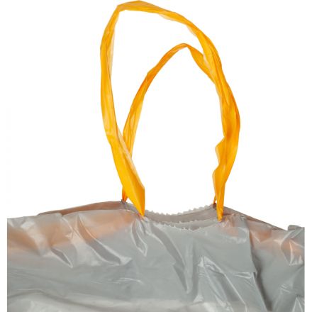 Мешки для мусора ПВД 70л с завязками 35мкм 10шт/рул серые 65х74см Премиум Мешки для мусора ПВД 70л с завязками 35мкм 10шт/рул серые 65х74см Премиум