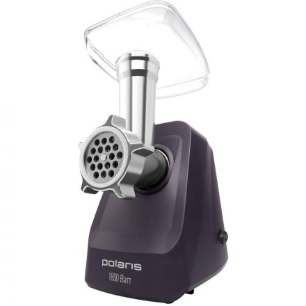 Мясорубка Polaris PMG 1852 RUS, 1800 Вт, бордовый