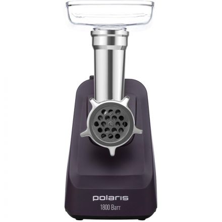 Мясорубка Polaris PMG 1852 RUS, 1800 Вт, бордовый