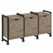 Loft Тумба на колесных опорах наборная. Вариант №5 VR.L-TN-5.K Тиквуд тёмный/Чёрный металл 1440*460*767 Loft Тумба на колесных опорах наборная. Вариант №5 VR.L-TN-5.K Тиквуд тёмный/Чёрный металл 1440*460*767