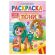 Раскраска с заданиями +56 наклеек "Наклей и раскрась" с цветным фоном, А5, 16 стр., 16,2х23,4 см, АССОРТИ, ЛиС