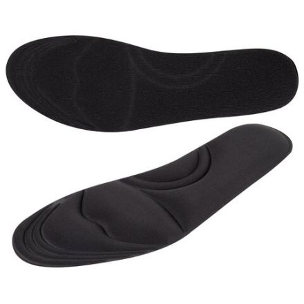 Стельки для обуви с ЭФФЕКТОМ ПАМЯТИ, материал MEMORY FOAM, размер RU 34-39 / EU 35-40, с линиями выреза, SHEGRA (ШЕГРА), 700746