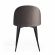 Стул MONRO (mod. 710) / 1 шт. в упаковке ткань/металл, 56х51х80 см, высота до сиденья 47 см, темно-серый barkhat 14/черный