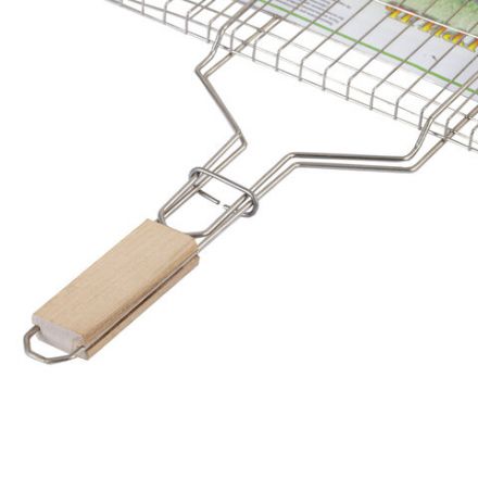 Решетка-гриль универсальная, размер 350х260 мм, глубина 15 мм, никелированное покрытие, РГУ2НЭ